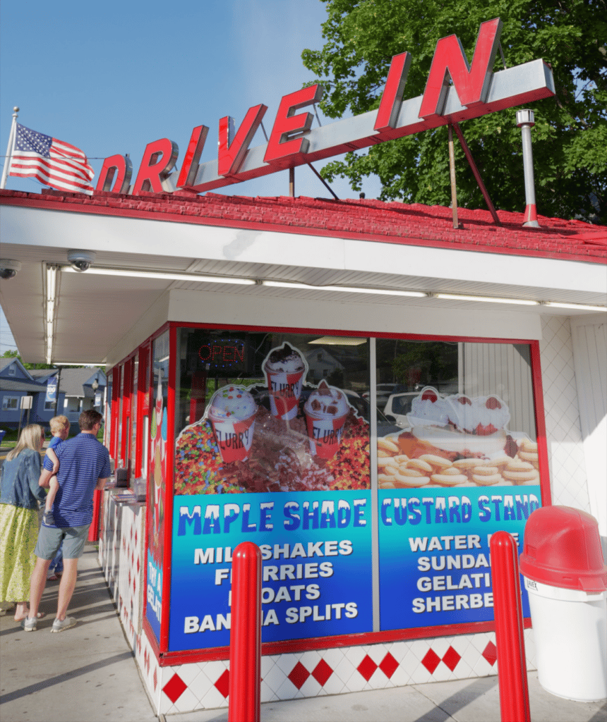 Ice cream parlor.