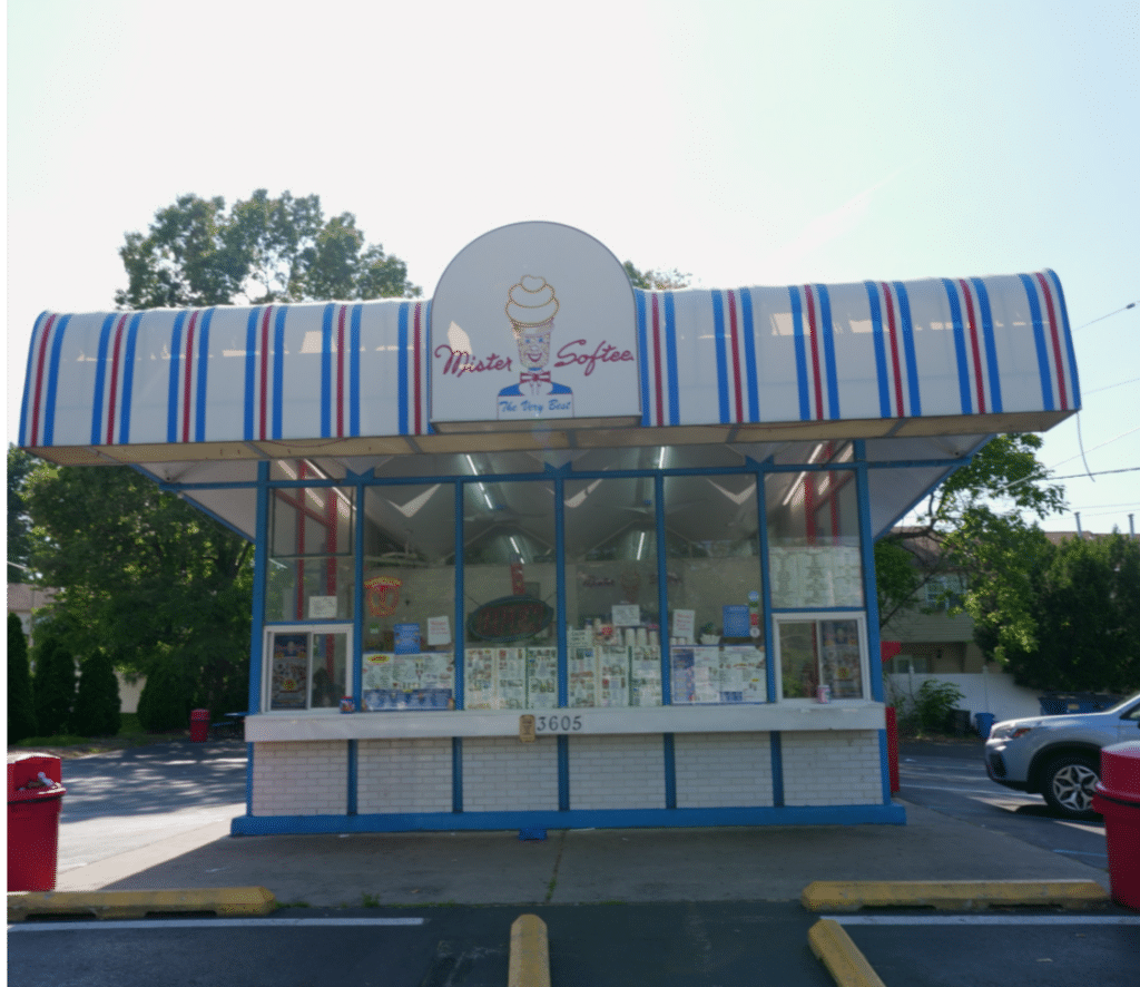 Ice cream parlor.