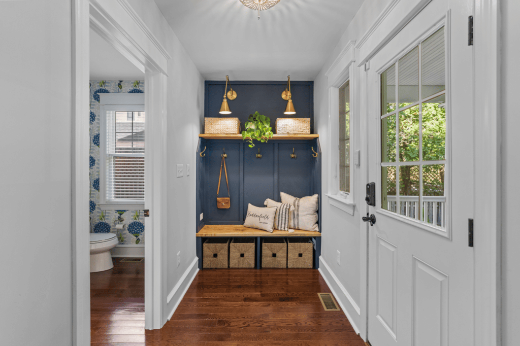 Mudroom makeover.